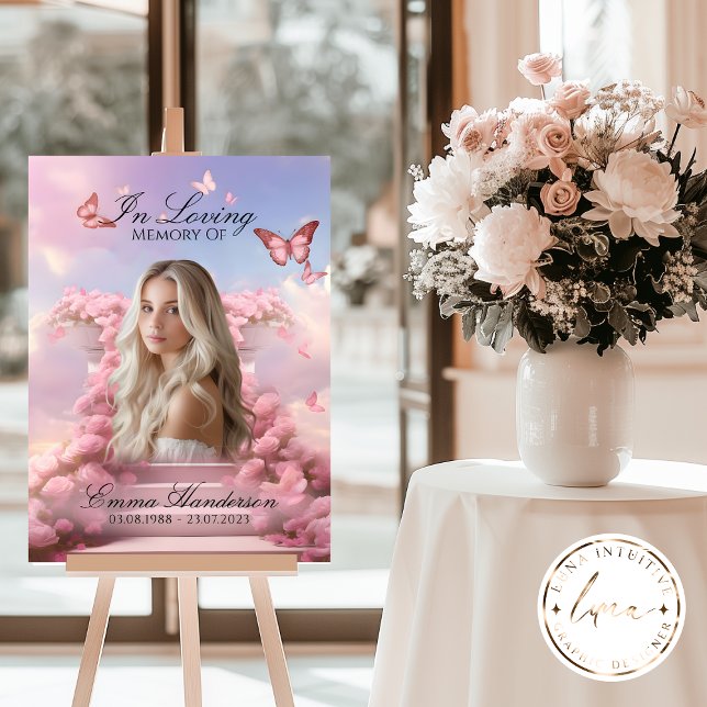 Póster Signo de bienvenida de la escalera de mariposa (Subido por el creador)