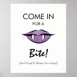 Póster Signo de bienvenida de la fiesta de Halloween de l