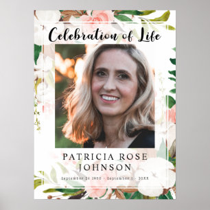 Póster Signo de bienvenida de la foto de la celebración f