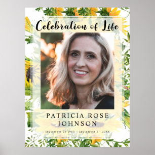 Póster Signo de bienvenida de la foto de la celebración f