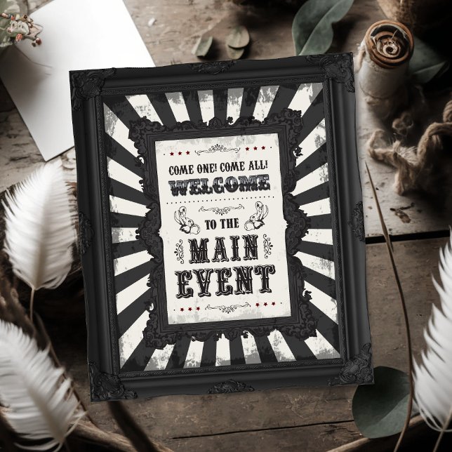 Póster Signo de bienvenida del Fiesta Psycho Circus de Ca (Subido por el creador)