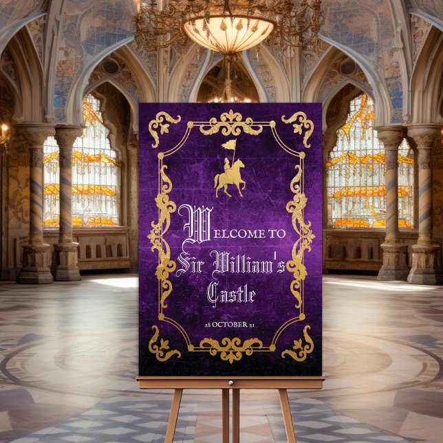 Póster Signo de bienvenida renacentista medieval Poster (Subido por el creador)