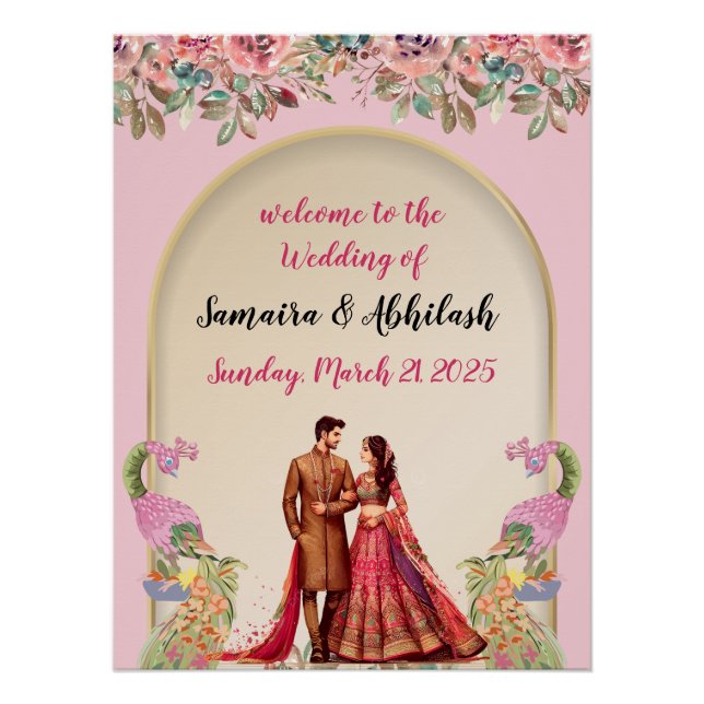 Póster signo de boda (Anverso)