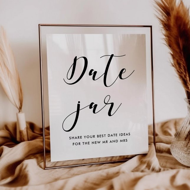 Póster Signo de boda de frasco de fecha (Subido por el creador)