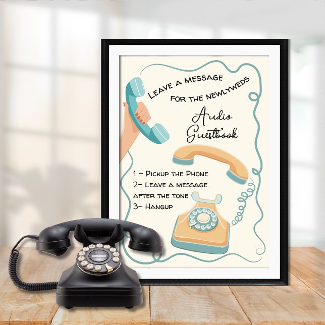 Póster Signo de doodle de mensajes de guion de agenda de  (Subido por el creador)