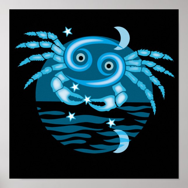 Póster Signo de estrella zodiaca - Poster de símbolo del  (Frente)