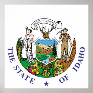 Póster Signo de Idaho