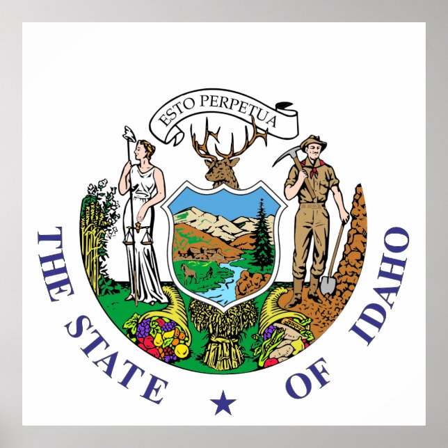Póster Signo de Idaho (Frente)