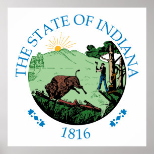 Póster Signo de Indiana