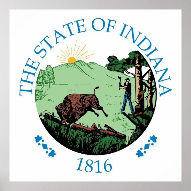 Póster Signo de Indiana (Frente)
