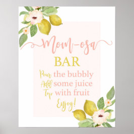 Póster Signo de Lemons Momosa