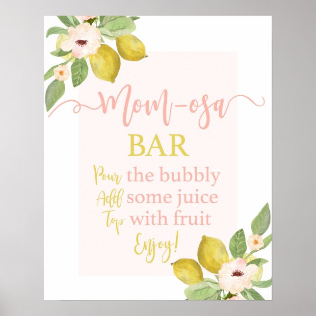 Póster Signo de Lemons Momosa (Frente)