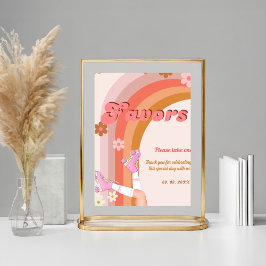 Póster Signo de los Favores del Patinaje Rústico Retro Gr