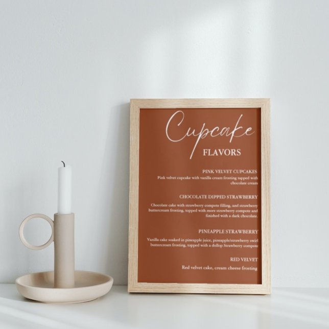 Póster Signo de postre de signo de la carta de boda de Cu (Subido por el creador)