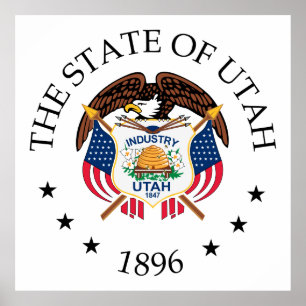 Póster Signo de Utah