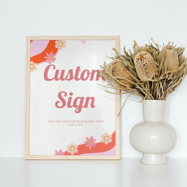 Póster Signo del fiesta del Personalizado del corazón val (Subido por el creador)