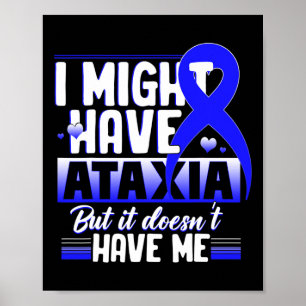 Póster Signo Neurológico de Ataxia Hemiataxia Cinta Azul 