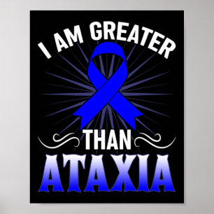Póster Signo Neurológico de Conciencia sobre Ataxia Hemia