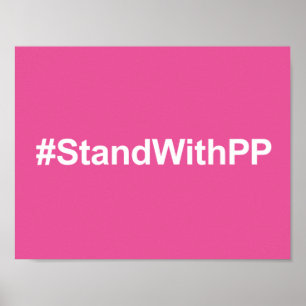 Póster Signo #StandWithPP