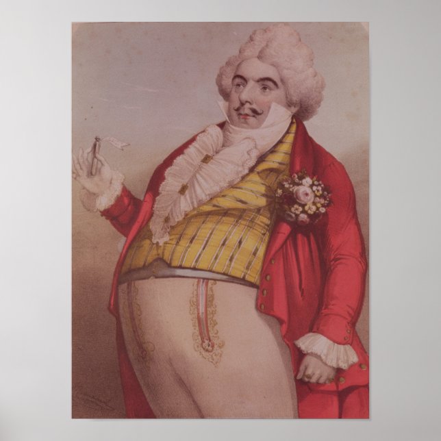 Póster Signor Lablache como Dr. Dulcamara (Frente)