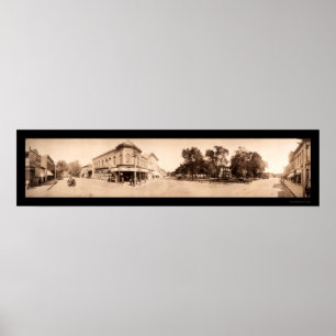 Póster Sigourney Iowa Foto 1908