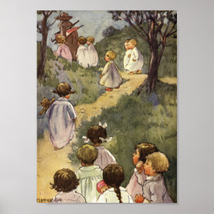 Póster Sigue al hombre de Brown por Angusine MacGregor