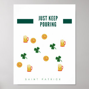 Póster Sigue Dando "Día de San Patricio"