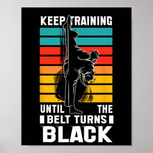 Póster Sigue entrenando hasta que la campana se vuelva ne