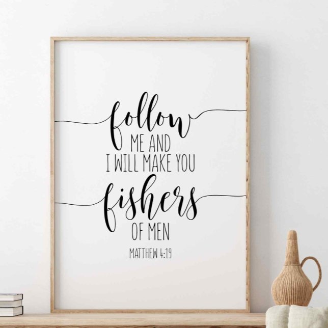 Póster Sígueme Y Te Haré Pescadores De Hombres (Subido por el creador)