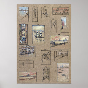 Póster Silbador - Pasteles De Venecia 1879