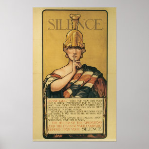 Póster Silencio