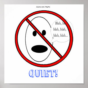 Póster Silencio