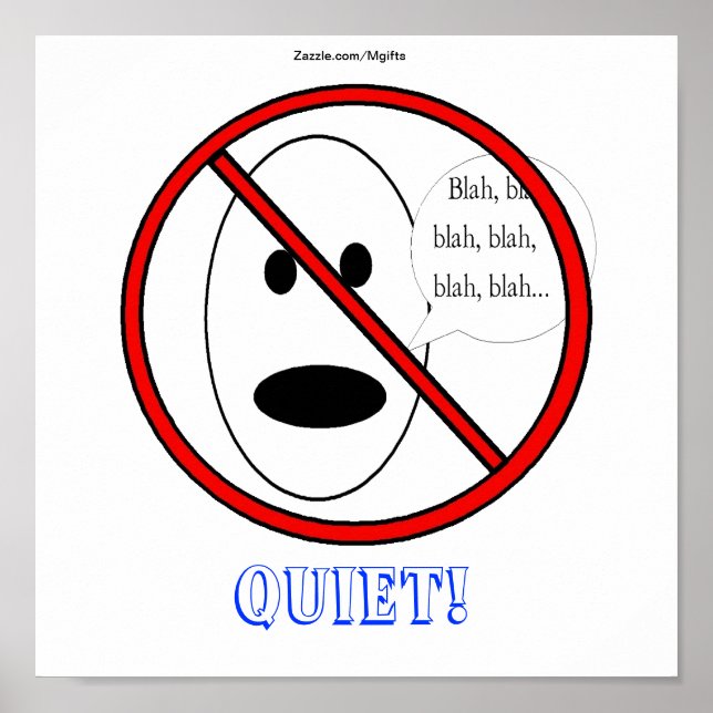 Póster Silencio (Frente)