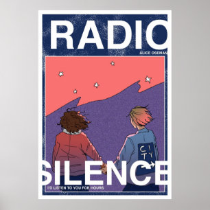 Póster Silencio de radio