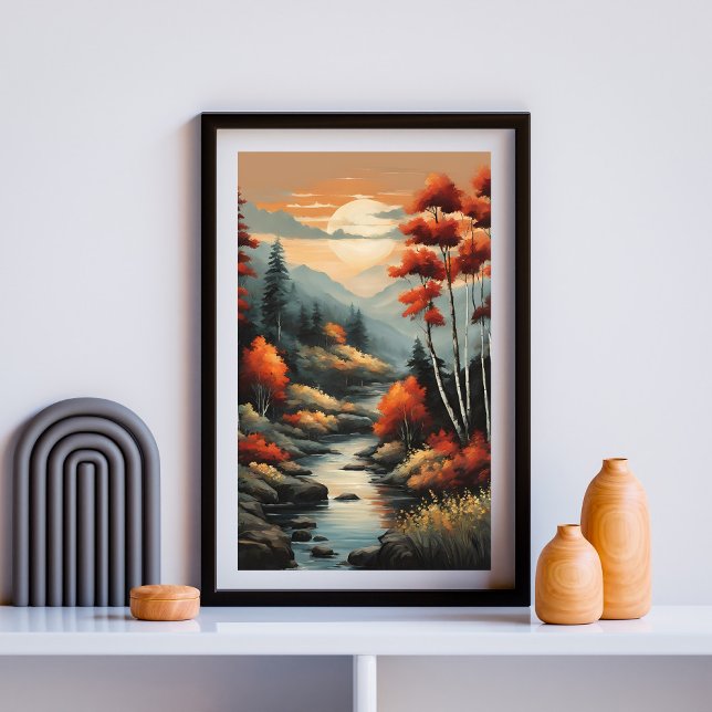 Póster Silencio Dorado a Través del Prado (Subido por el creador)