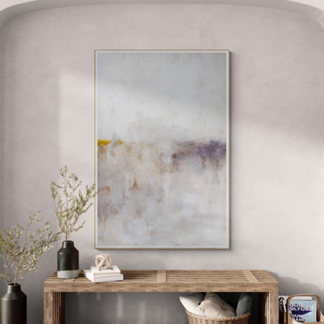 Póster Silencio la hora - Resumen de pintura en la pared (Subido por el creador)