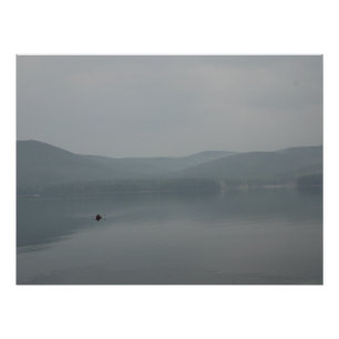 Póster Silencio Mínimo del Lago