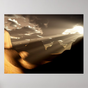 Póster Silencio roto I