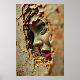 Póster Silencio roto: La verdad porcelana