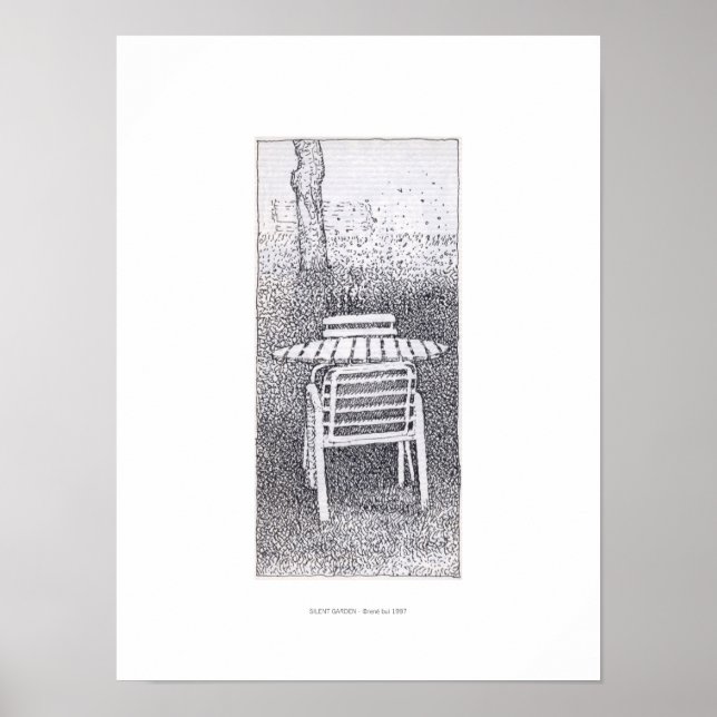 Póster SILENT GARDEN Poster (Frente)