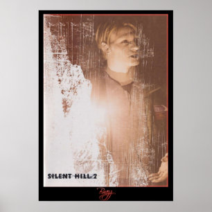 Póster Silent Hill 2 - Neo rojo del desierto James Sunder