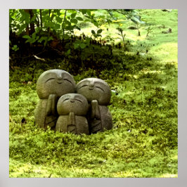 Póster Silent Passage — Japanese Wabi-Sabi Harmony Photo