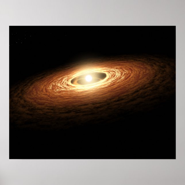 Póster Silicate Crystal Formation (Frente)