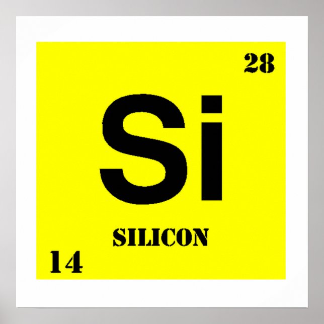 Póster Silicio (Frente)