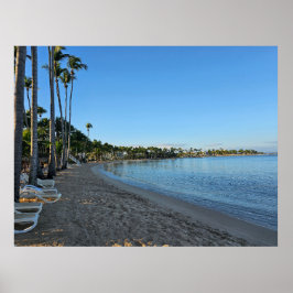 Póster Silla de descanso, cartel de playa