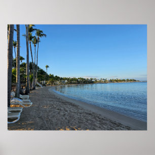 Póster Silla de descanso, cartel de playa
