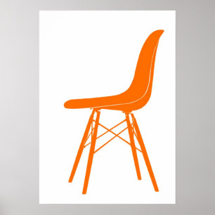 Póster Silla de Eames