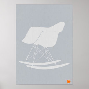 Póster Silla de Eames