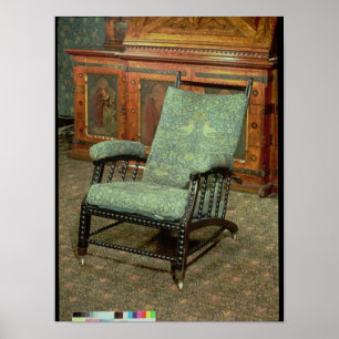 Póster Silla de William Morris