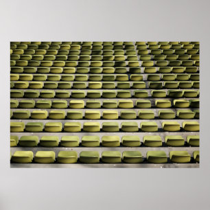 Póster Sillas de pandillas verdes